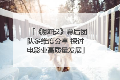 《哪吒2》幕后团队多维度分享 探讨电影业高质量发展