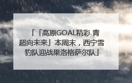 「高原GOAL精彩 青超向未来」本周末，西宁雪豹队迎战果洛格萨尔队