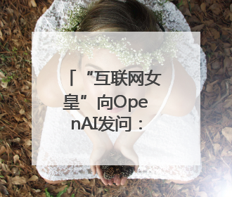 “互联网女皇”向OpenAI发问：你的商业模式经得起价格战考验么？