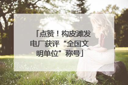 点赞！构皮滩发电厂获评“全国文明单位”称号