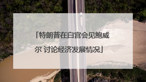 特朗普在白宫会见鲍威尔 讨论经济发展情况
