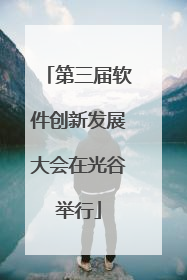 第三届软件创新发展大会在光谷举行