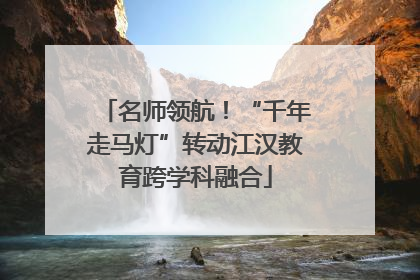 名师领航！“千年走马灯”转动江汉教育跨学科融合