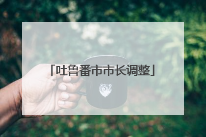 吐鲁番市市长调整