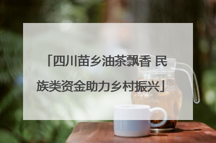 四川苗乡油茶飘香 民族类资金助力乡村振兴