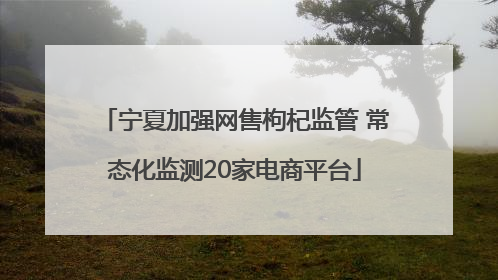 宁夏加强网售枸杞监管 常态化监测20家电商平台
