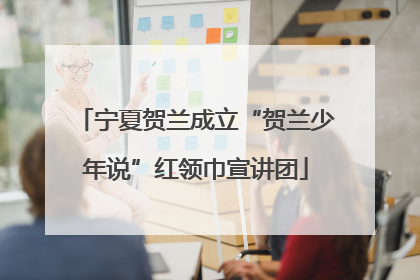 宁夏贺兰成立“贺兰少年说”红领巾宣讲团