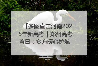 多图直击河南2025年新高考｜郑州高考首日：多方暖心护航 助力学子逐梦
