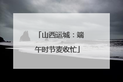 山西运城：端午时节麦收忙