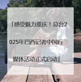 感受魅力重庆！总台2025年巴西记者中国行媒体活动正式启动