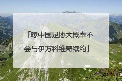 曝中国足协大概率不会与伊万科维奇续约