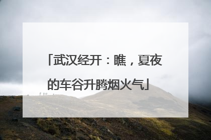 武汉经开：瞧，夏夜的车谷升腾烟火气