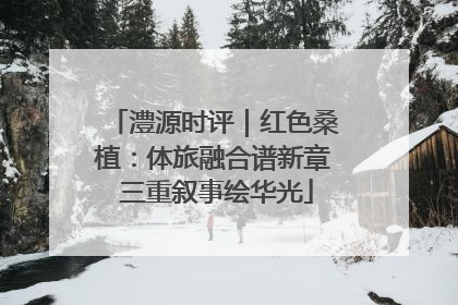 澧源时评｜红色桑植：体旅融合谱新章 三重叙事绘华光