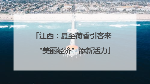 江西：夏至荷香引客来 “美丽经济”添新活力