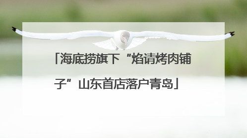 海底捞旗下“焰请烤肉铺子”山东首店落户青岛