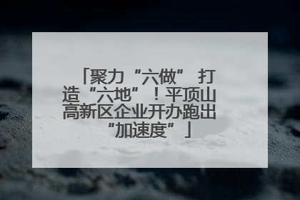 聚力“六做” 打造“六地”！平顶山高新区企业开办跑出“加速度”