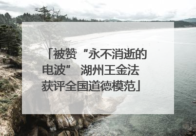 被赞“永不消逝的电波” 湖州王金法获评全国道德模范