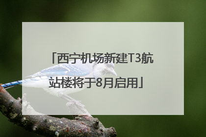 西宁机场新建T3航站楼将于8月启用