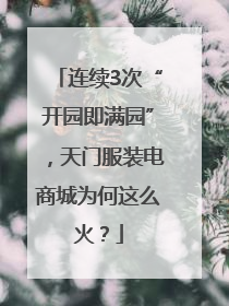 连续3次“开园即满园”，天门服装电商城为何这么火？