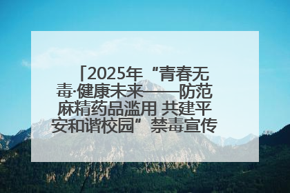 2025年“青春无毒·健康未来——防范麻精药品滥用 共建平安和谐校园”禁毒宣传专题活动在咸宁举行