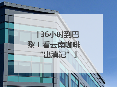36小时到巴黎！看云南咖啡“出滇记”