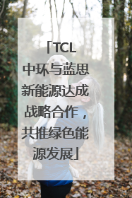 TCL 中环与蓝思新能源达成战略合作，共推绿色能源发展